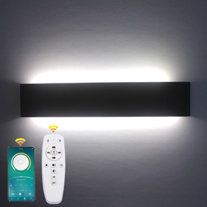 Lampada da parete a LED Lungo specchio bianco caldo Luci per interni Soggiorno Lampada da parete per interni illuminazione della stanza interna dell'appartamento