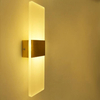 L'acrilico dell'interno moderno della lampada a bacchetta acrilica del LED accende la luce fissata al muro 6W del riparo del LED di CA 85-265V per le camere di albergo facendo uso della fase