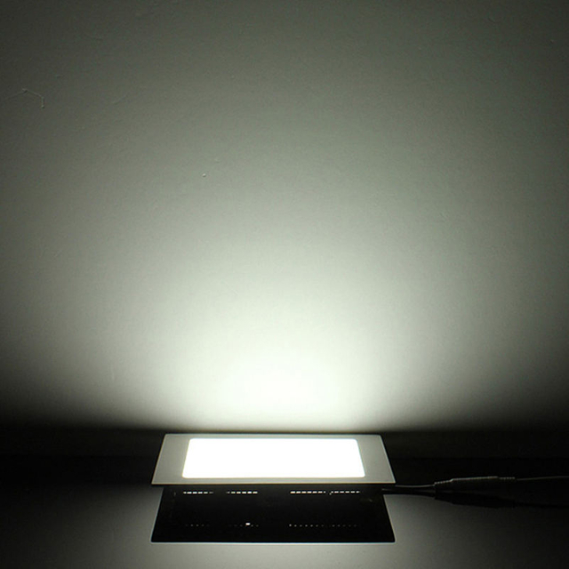Ultra-sottile Dimmerabile Real Full Power Quadrato LED Lampada da soffitto a LED down light 3W/4W/6W/9W/12W/15W/18W/24W Bianco caldo/freddo