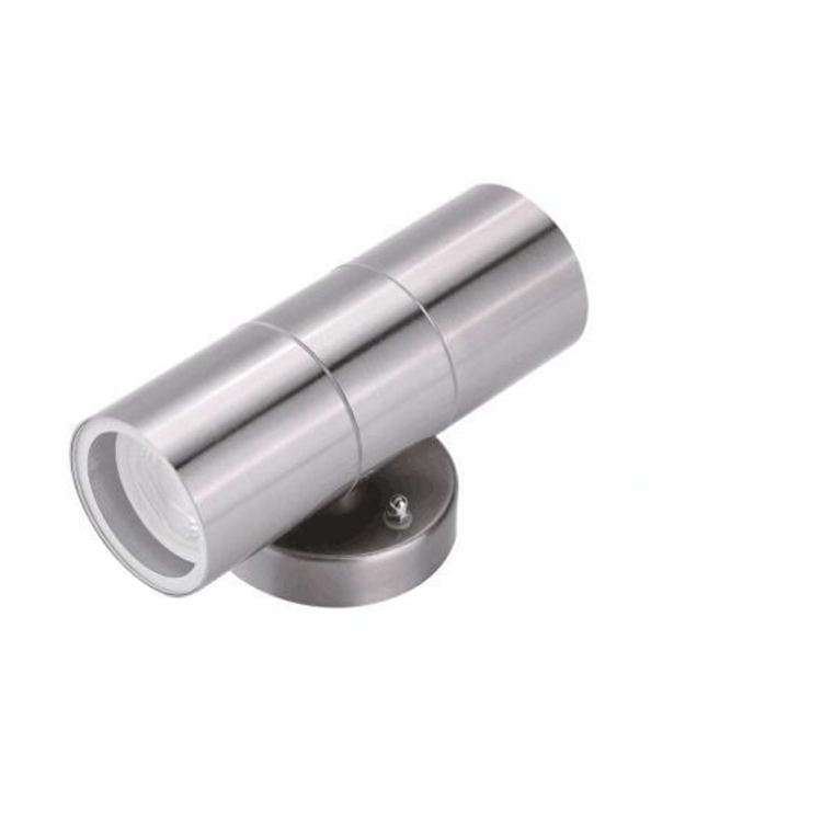 Applique da esterno a led impermeabile Up And Down in acciaio inossidabile con lampadina GU10