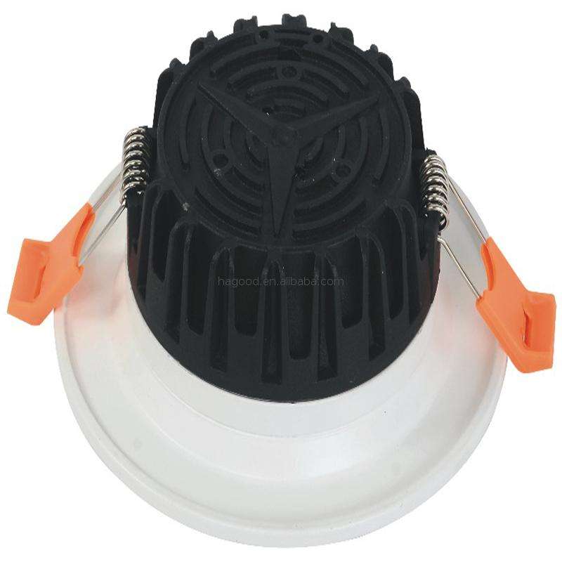 Faretto a LED a tre temperature di colore COB Faretto a soffitto Illuminazione da incasso Luci da incasso a LED dimmerabili Lampadina a LED Camera da letto Cucina Luci da incasso a soffitto per interni