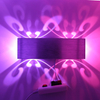 Romantico 2W 6W Apparecchi da parete lampada da parete da comodino barra luminosa che decora la decorazione dell'hotel soggiorno luce interna