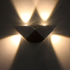 Lampada da parete a LED da 4W Applique Illuminazione colorata Lampada da parete per interni a parete per l'illuminazione domestica del soggiorno del bagno del soppalco 