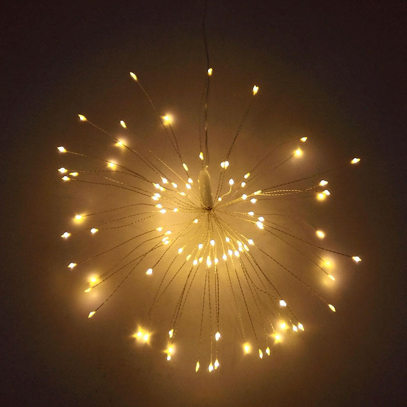 Hagood LED fuochi d'artificio in rame luce impermeabile IP65 vacanze illuminazione led grande luce fuochi d'artificio