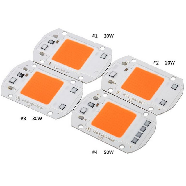 Lo spettro completo ad alta potenza ha portato il chip di coltivazione 20W 30W 50W per l'illuminazione della crescita delle piante da interno