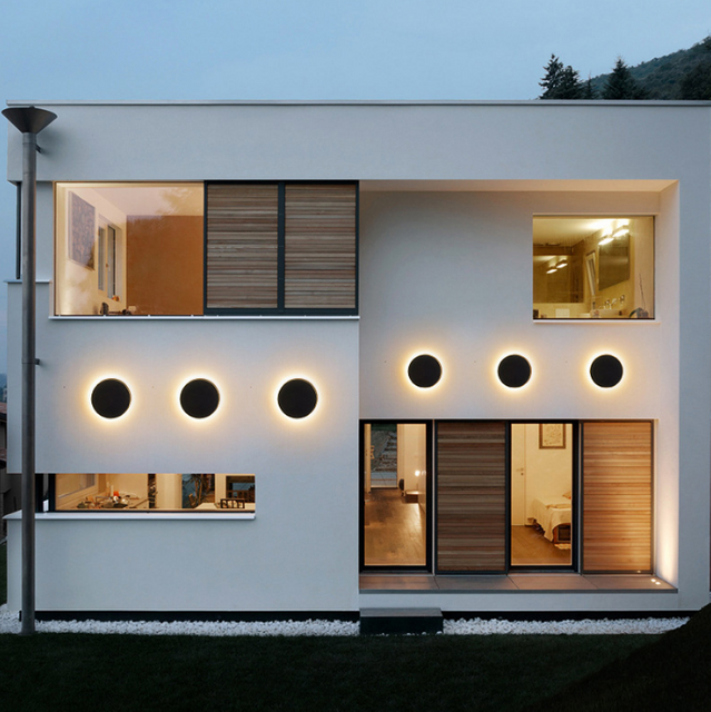 8W 12W 15W Moderna luce a LED rotonda e di alta qualità per interni Nightlight LED Moon Lights Eclipse Lights Indoor
