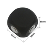 Moderna lampada da parete a LED da 4W impermeabile IP65 per esterni, illuminazione da giardino, lampada da comodino per interni
