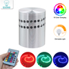 2023 luce notturna a prezzo economico Luci decorative a LED a parete con foro a spirale RGB LED