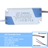 driver led driver led dimmerabile driver led dimmerabile 3W 5W 7W 8-10W 15W 15-24W Alimentatore Adattatore driver LED Trasformatore 300mA per LED da incasso 85-265V