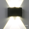 Lampada da parete per esterni a LED super luminosa da 4 W, impermeabile IP65, illuminazione per portico da giardino
