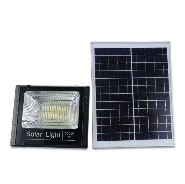 Luce di inondazione solare 25W luce solare da giardino vendite dirette in fabbrica con telecomando e controllo della luce