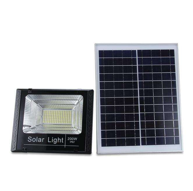 Luce di inondazione solare 25W luce solare da giardino vendite dirette in fabbrica con telecomando e controllo della luce