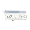 Moderna applique da parete a LED Up Down Lighting Cube Sconce Lamp Fixture Mount Indoor Butterfly Room Bedroom Hotel Lighting Decoration