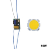 LED COB Lamp Bead 10W-30W Sorgente luminosa Chip Conversione interruttore freddo / caldo con controllo del segmento Adattatore di alimentazione Driver fai da te