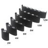 Lampada da parete a led ovale nera 4W Illuminazione esterna impermeabile per portico da giardino