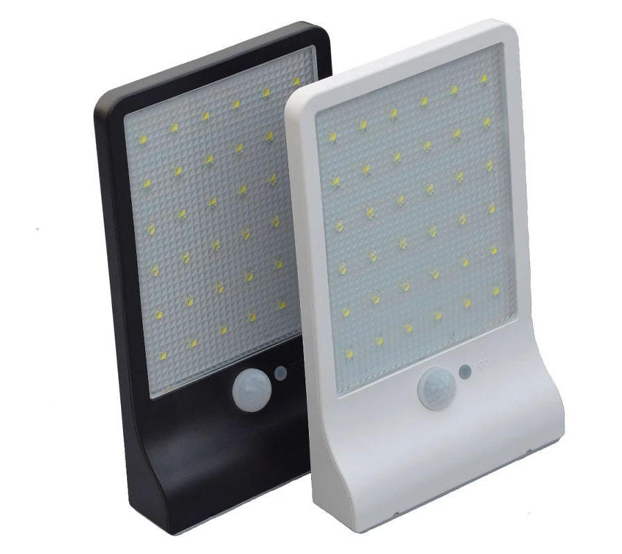 LED COB Luce solare Lampada da parete con sensore di movimento per esterni Lampada da giardino impermeabile Faretti Lampada di sicurezza stradale via di emergenza