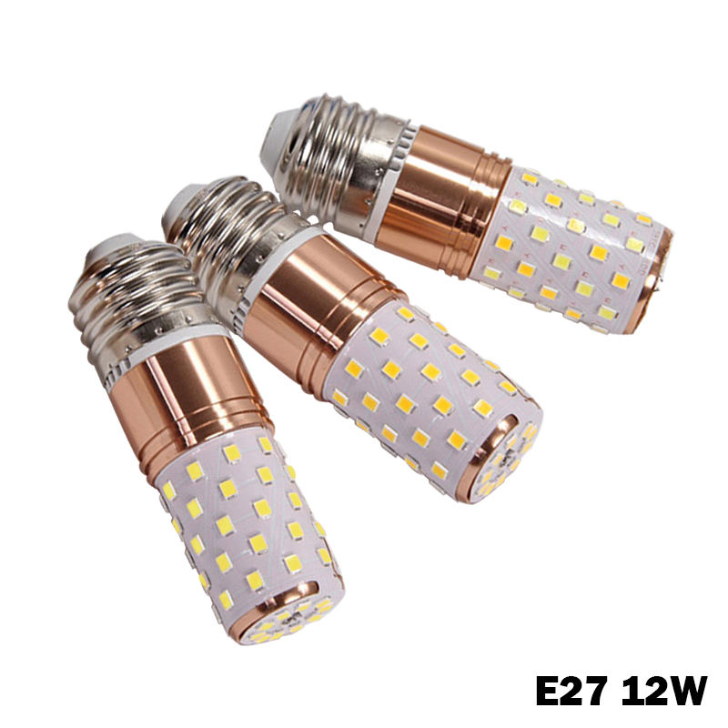 E14 E27 12W 16W Lampadina a LED a mais SMD2835 Lampadina a LED 220V 3 Temperature di colore LED integrati Faretto a lume di candela