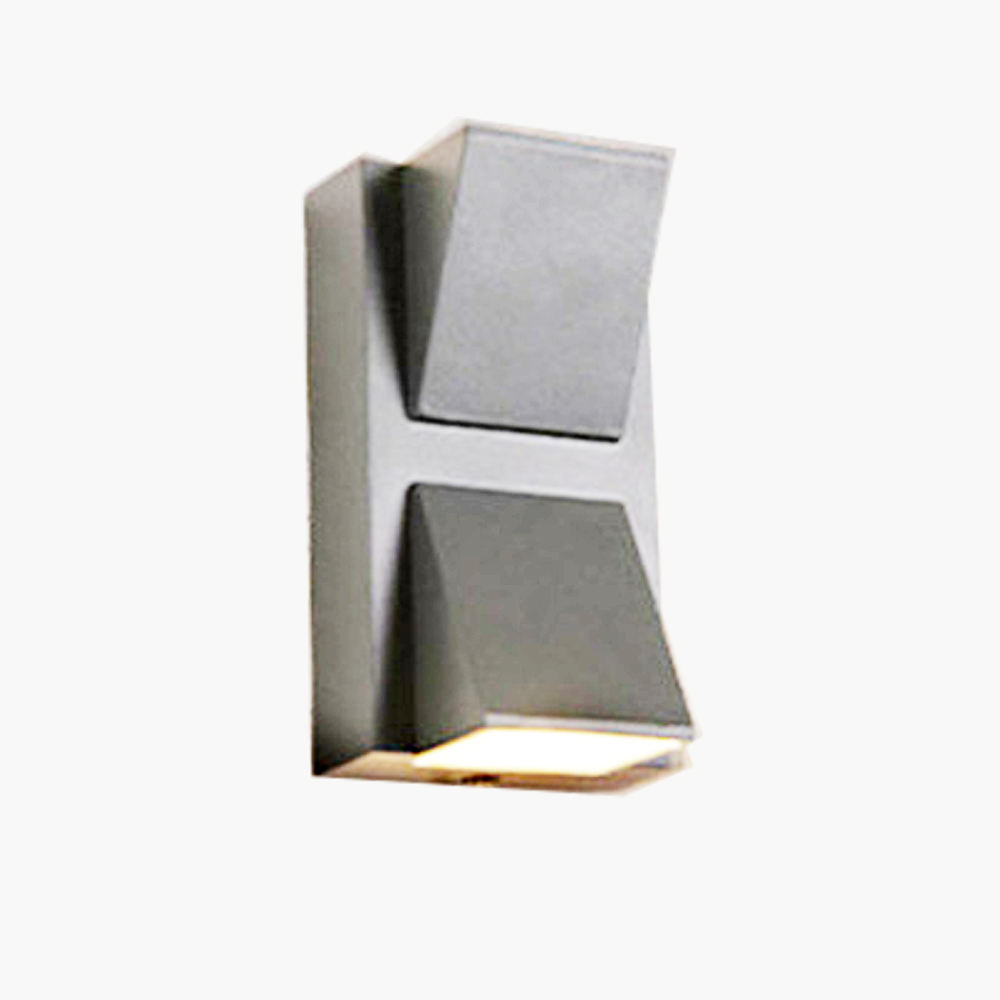 Moderna semplice lampada da parete impermeabile IP65 per esterni Lampade da cortile a LED Lampada da parete da giardino per balconi