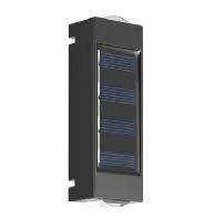 Lampada da parete solare cortile esterno atmosfera impermeabile esterna decorazione murale cuciture infinite su e giù
