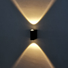 Moderne applique da parete da 2W Applique da parete per bagno Applique da parete a LED in alluminio impermeabile Apparecchi di illuminazione per decorazioni industriali