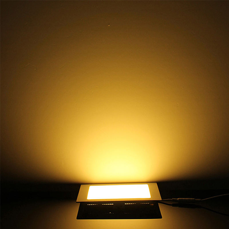 Ultra-sottile Dimmerabile Real Full Power Quadrato LED Lampada da soffitto a LED down light 3W/4W/6W/9W/12W/15W/18W/24W Bianco caldo/freddo