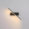 Lampada da parete da comodino Lampada da parete orientabile ad angolo regolabile Illuminazione a LED per interni Lampada da parete a striscia semplice in alluminio
