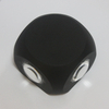 Applique da parete per esterni ad alta luminosità nera 4W per giardino dell'hotel impermeabile IP65