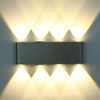 Hagood Lampada da parete su e giù Lampada da parete a Led 8W per interni Camera Office Hotel Fai da te Color Goods Lampada da parete impermeabile