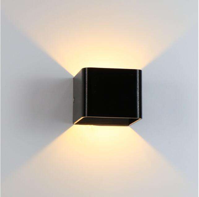 Lampada da parete a LED Rettangolo Camera da letto Lampada da comodino Lampada da parete Lampada da specchio Lampada da parete per interni Decorazione del soggiorno