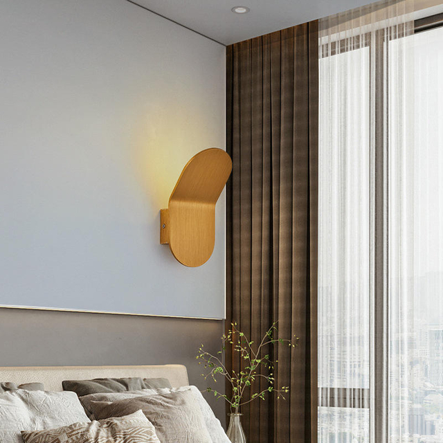 Modern Interior 5W Square LED Applique da parete Montaggio superficiale COB Applique da parete 85-260V Comodino Corridoio Scale Up Downlight