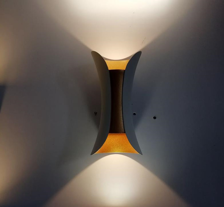 lampada da parete impermeabile di piccole dimensioni vita luce decorativa a led per esterni luci a led da parete luci a led per applique da parete luci a led decorative da parete
