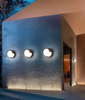 Lampada a led decorativa Lampada da parete impermeabile rotonda in acrilico e luci notturne per esterni e illuminazione da parete moderna per la casa