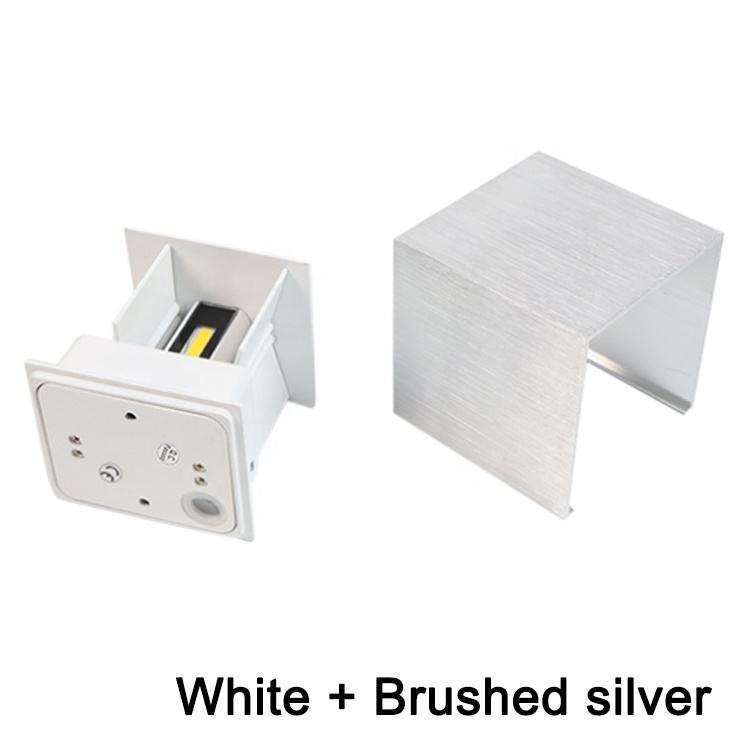 Stile industriale AC85-265V Impermeabile IP65 Fascio regolabile in alluminio e applique da parete impermeabile a LED per esterni