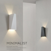 Modern Square 6W 12W LED Lampada da parete per interni Sconce in alluminio Illuminazione domestica Camera da letto Soggiorno Corridoio Decorare applique da parete AC85-265V