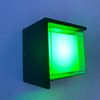 Lampada a led decorativa Illuminazione da parete quadrata in acrilico Lampada da parete impermeabile per interni con luce notturna per esterni in alluminio