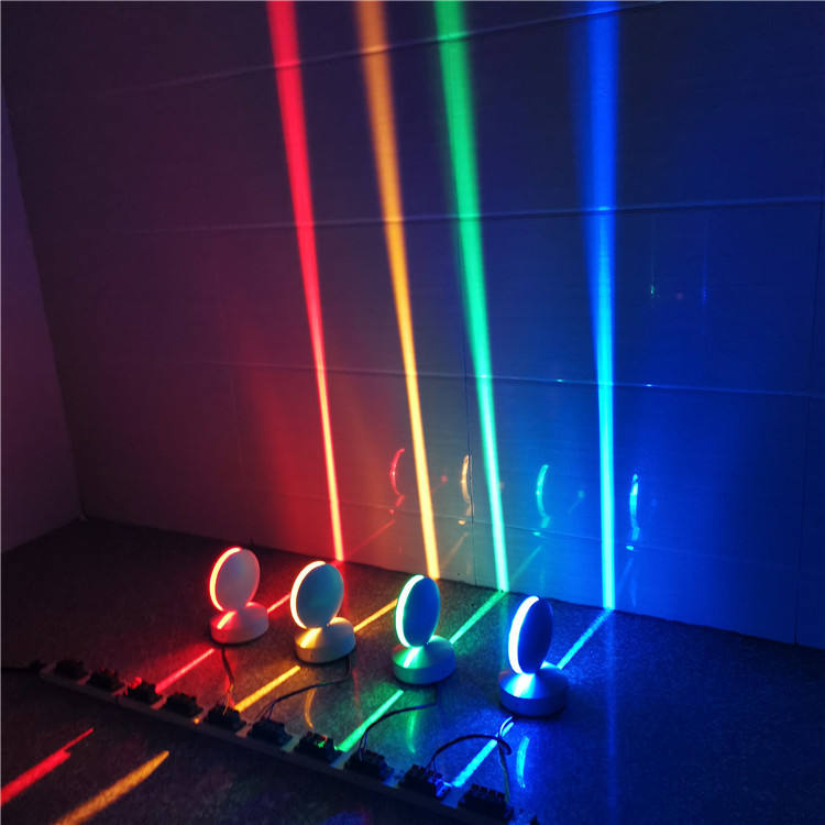 Lampada da parete a LED da 360 gradi per davanzale, telaio per porte, faretti, lampade da parete a LED per hotel KTV Bar Corridor