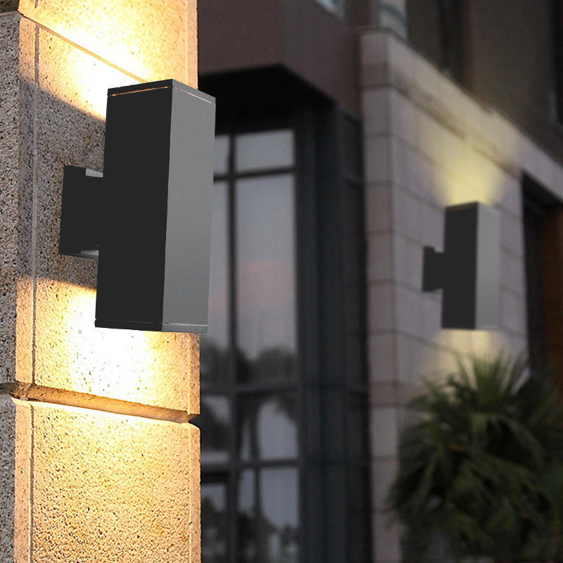 Moderna lampada da parete per esterni a led impermeabile IP65 alluminio 12W applique da parete a LED per interni decorata con applique da parete per patio Badkamer