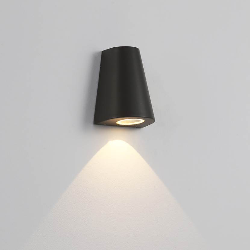 Lampada da parete a LED a testa singola Impermeabile IP65 Lampada da corridoio da giardino Lampada da esterno per interni AC85-265V