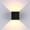 Nuova lampada a bacchetta a led dimmerabile Lampada da parete a cubo ip65 impermeabile per esterni 12w Lampade da parete a led moderne per giardino