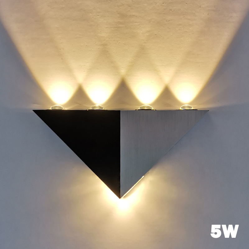 Kontak 4 Way Faretti a fascio stretto Rettangolo Illuminazione a parete a Led Giallo Verde Quantità Luminoso Rosso Bianco Blu Corpo Lampada Potenza
