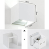 IP65 Impermeabile 12W 20W Lampada da parete a Led per esterni per interni Lampada da parete regolabile in alluminio AC85 ~ 265V Applique per portico a led