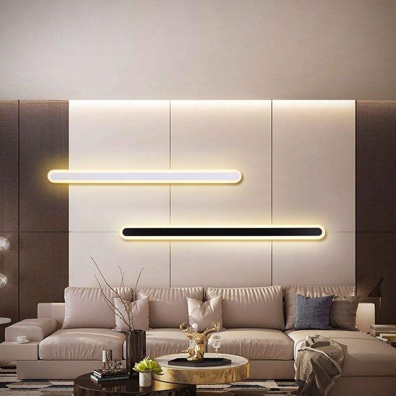 Lampada da parete moderna e minimalista a LED, camera da letto, comodino, divano, specchio da bagno, sfondo, lampada decorativa, ferro battuto, luci acriliche