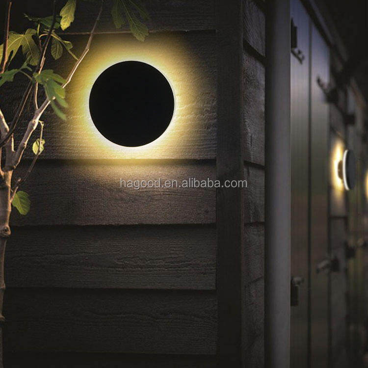 8W 12W Luce a LED moderna rotonda e di alta qualità Luce notturna per interni LED Moon Lights Eclipse Lights Indoor