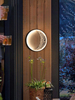 Applique da parete moderna per la casa Soggiorno al coperto Camera da letto Corridoio Hotel Art Murale Illuminazione Universo Lampada da parete a Led Moon montata a parete