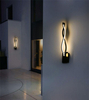 16W Decorazione moderna della casa Forma dell'onda Alluminio Su Giù Lampada da parete a LED Applique da parete a LED per interni Luce ghirlanda natalizia