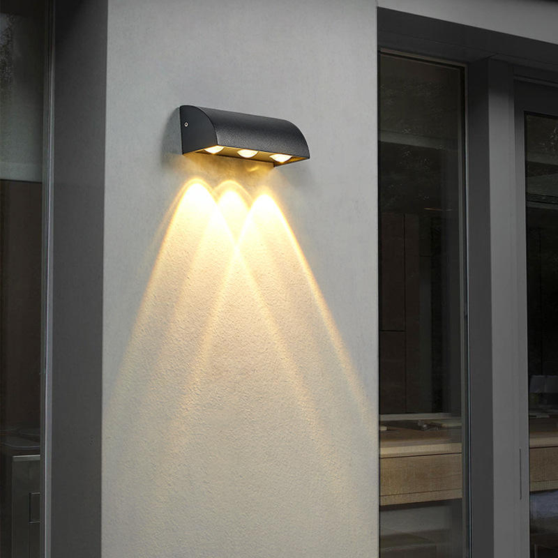 Lampada da parete a LED per interni Lampada da decorazione moderna per interni 85-265V 3W Illuminazione per interni per scale domestiche Applique da parete per soggiorno