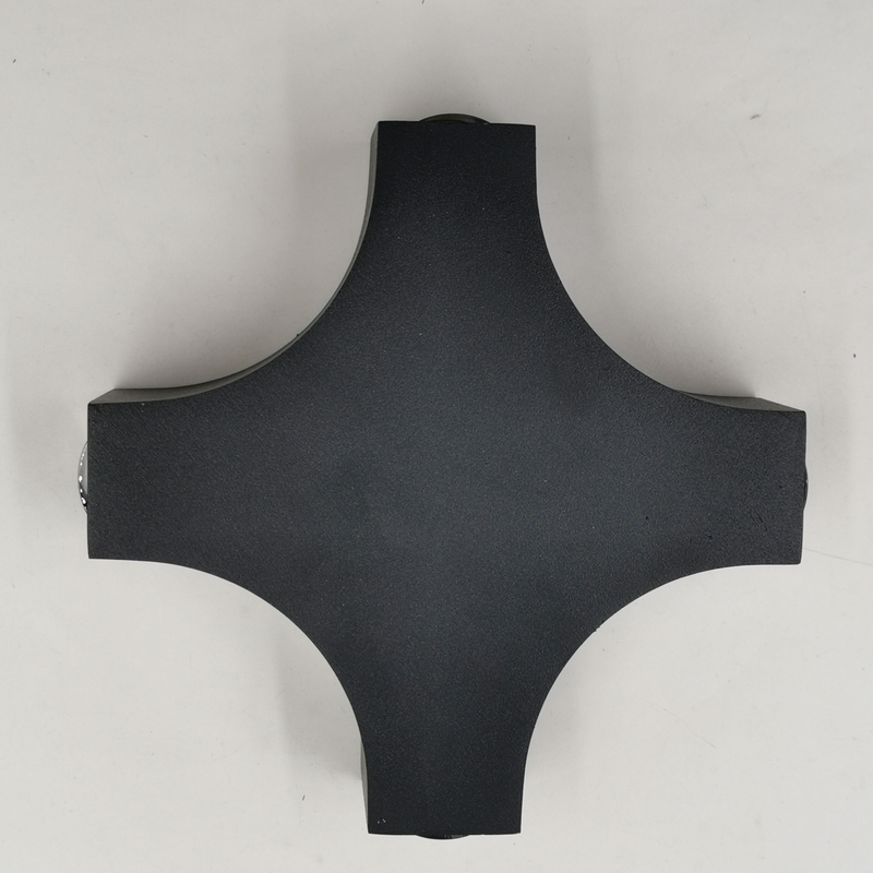 Nuova lampada da parete per esterni a LED 12W Cross Star 4 illuminazione laterale impermeabile IP65 per la decorazione del giardino
