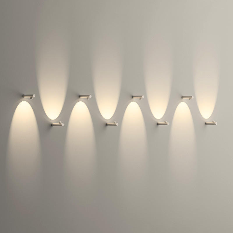 Moderna lampada da parete a LED minimalista impermeabile Hotel corridoio esterno corridoio scale soggiorno camera da letto comodino applique da parete interna