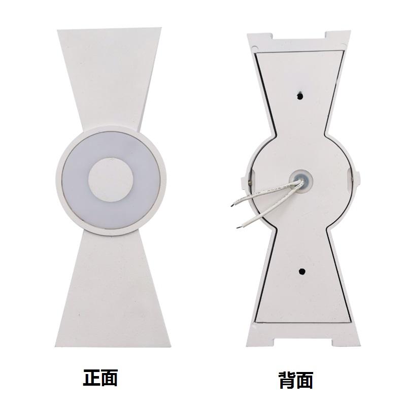 Lampade da parete per esterni con lampada solare originale di fabbrica con illuminazione della lampada da parete con decorazione su e giù per il prezzo economico