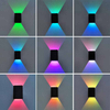 Lampada da parete moderna 5W LED Up Down RGB Camera da letto